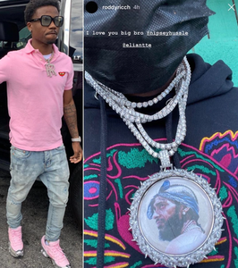 Roddy Ricch immortalizes Nipsey Hussle with new chain