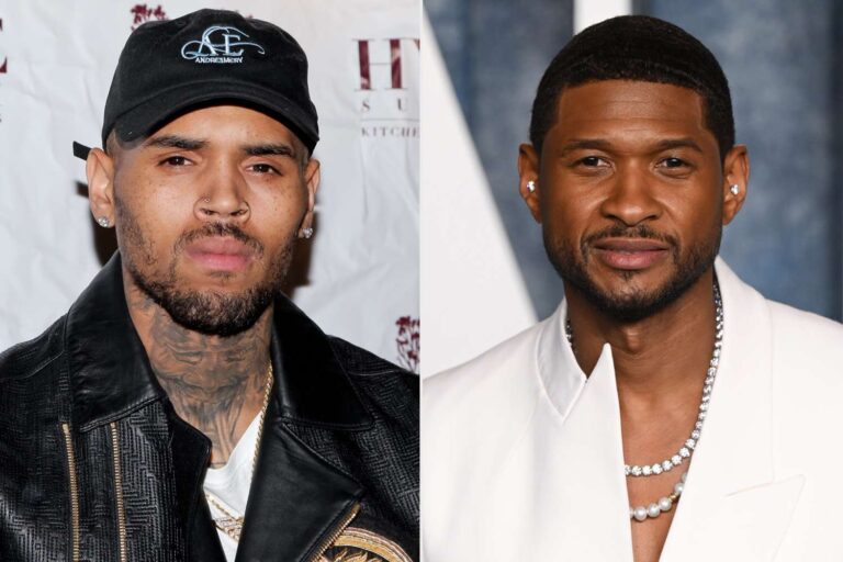 Usher Chris Brown